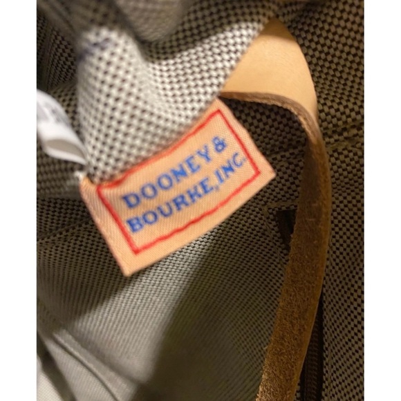 Dooney bourke DB signature print canvas Designer Tote Bag - Picture 12 of 12